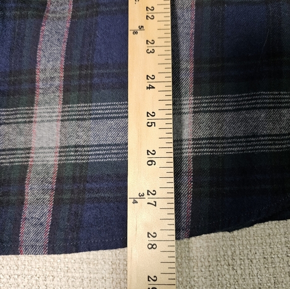 Coleman 100% Cotton Plaid Flannel Blue Unisex size XL  Coleman Leather Logo - Picture 11 of 15